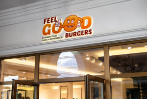 Logo Design by Deziners Zone for Feel Good Corp PTY LTD trading as Feel Good Burgers | Design: #26053083