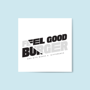 Logo Design by zaria. for Feel Good Corp PTY LTD trading as Feel Good Burgers | Design: #26059576