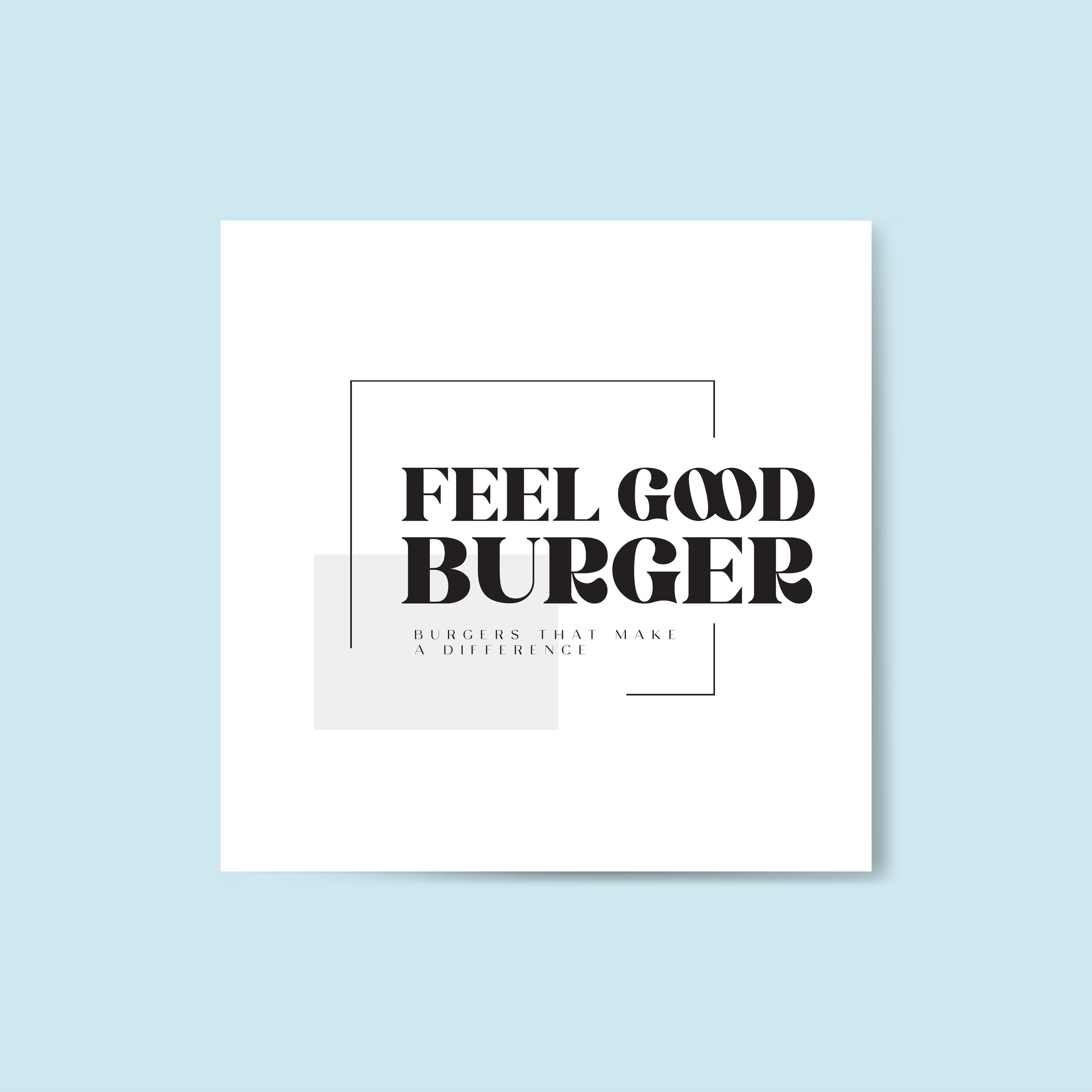 Logo Design by zaria. for Feel Good Corp PTY LTD trading as Feel Good Burgers | Design #26059577