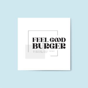 Logo Design by zaria. for Feel Good Corp PTY LTD trading as Feel Good Burgers | Design: #26059577