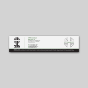 New Corporate Email footer (business card design) for 40th Anniversary for Timber Traders | Business Card Design by Tripti Ranjan Gain