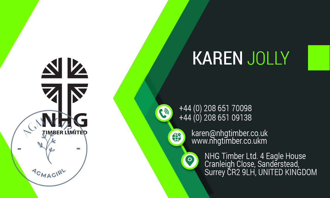 Diseño de Tarjeta de Presentación por agmagirl designs para NHG Timber Ltd | Diseño #26061425