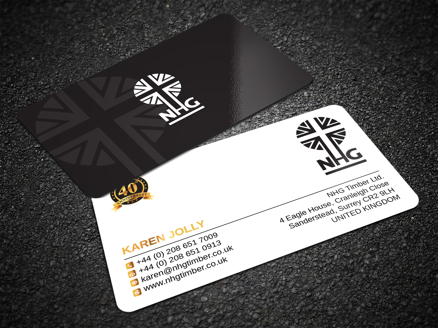 Business Card Design by Imagine design000 for NHG Timber Ltd | Design #26056656