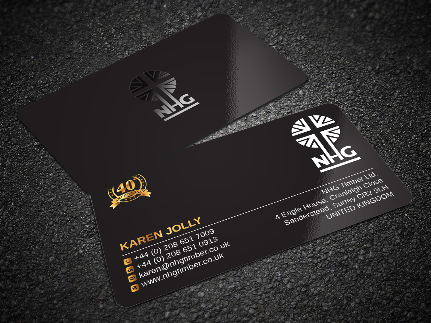 Design de Carte de Visite par Imagine design000 pour NHG Timber Ltd | Design #26056659