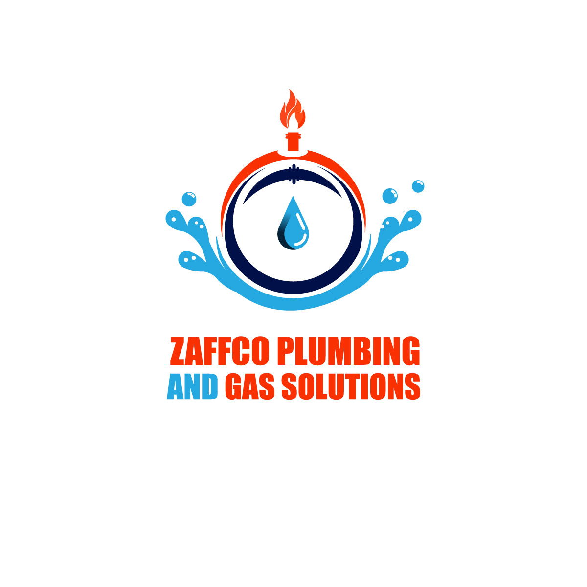 Diseño de Logo por Wonderful design para Zaffco plumbing and gas | Diseño #26090890