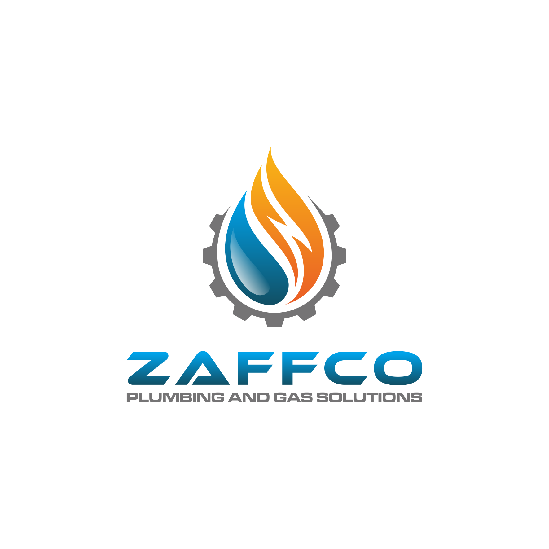 Diseño de Logo por art_rebel para Zaffco plumbing and gas | Diseño #26091129