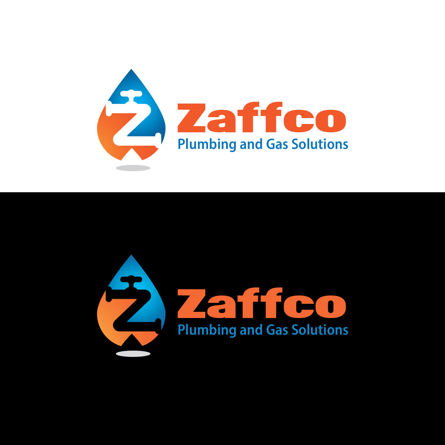 Diseño de Logo por Finley Johnson para Zaffco plumbing and gas | Diseño #26090475