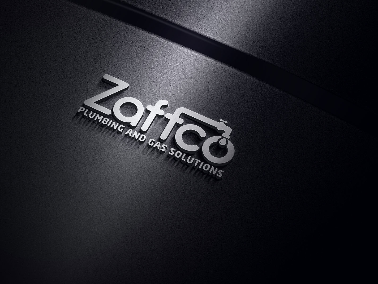 Diseño de Logo por FireflyArt para Zaffco plumbing and gas | Diseño #26055258