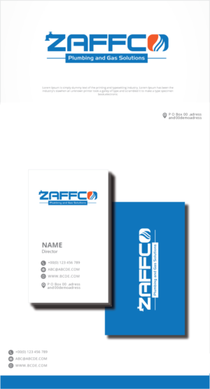 Design de Logo par graphicevolution pour Zaffco plumbing and gas | Design : #26054449