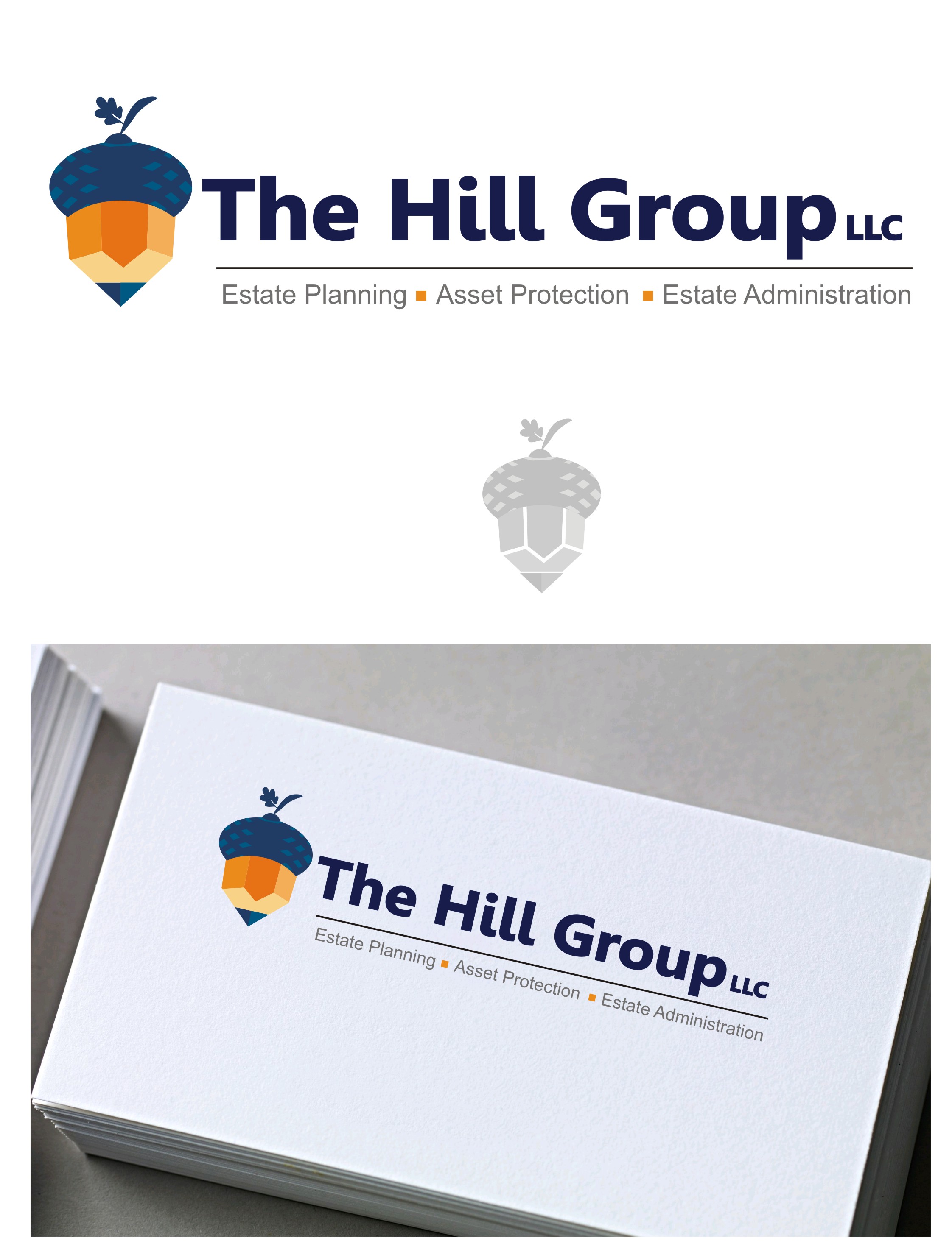 Logo Design by Falguni for The Hill Group, LLC | Design #26088524