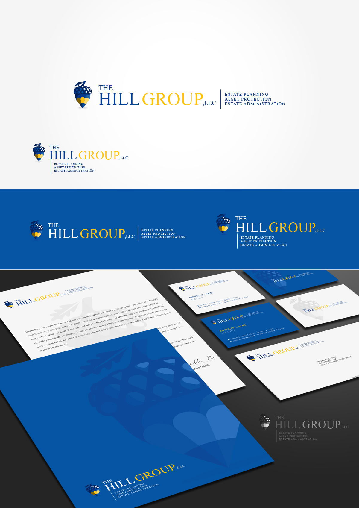 Logo Design by raphis for The Hill Group, LLC | Design #26071536