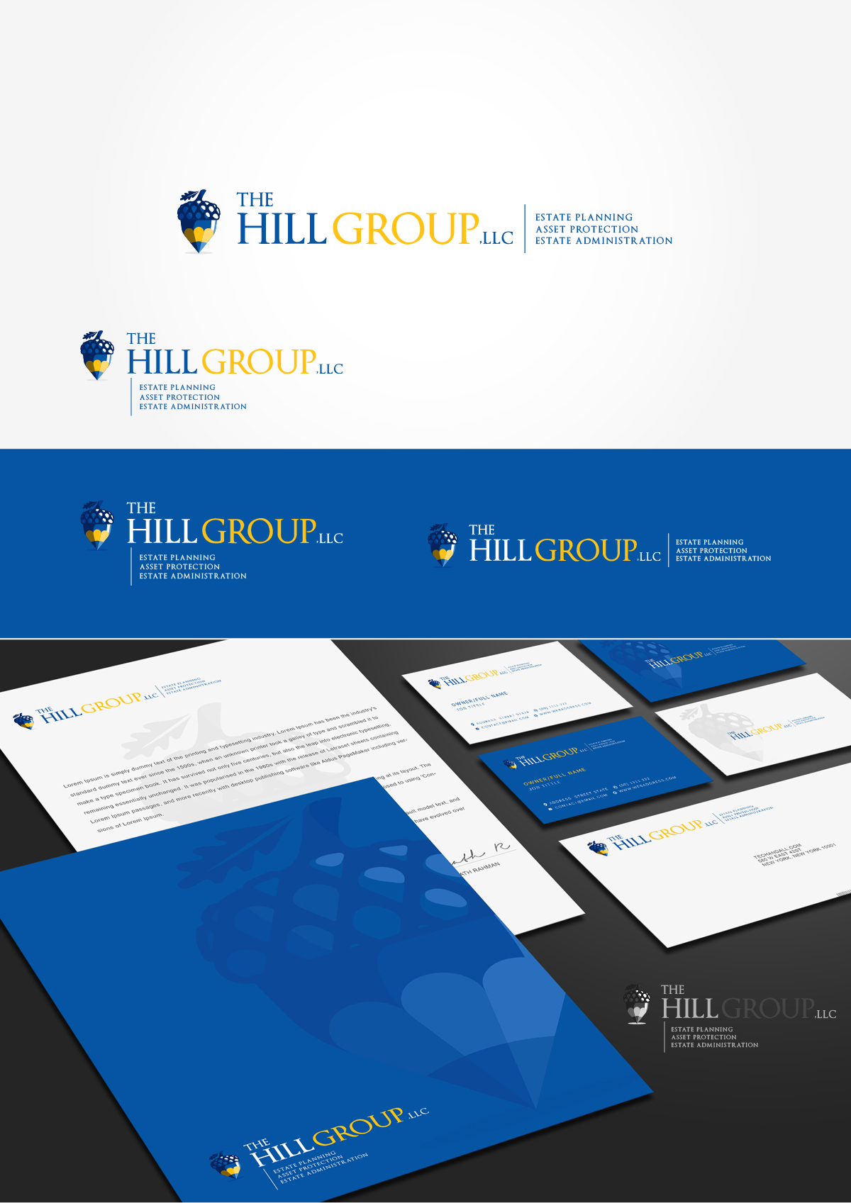 Logo Design by raphis for The Hill Group, LLC | Design: #26073622