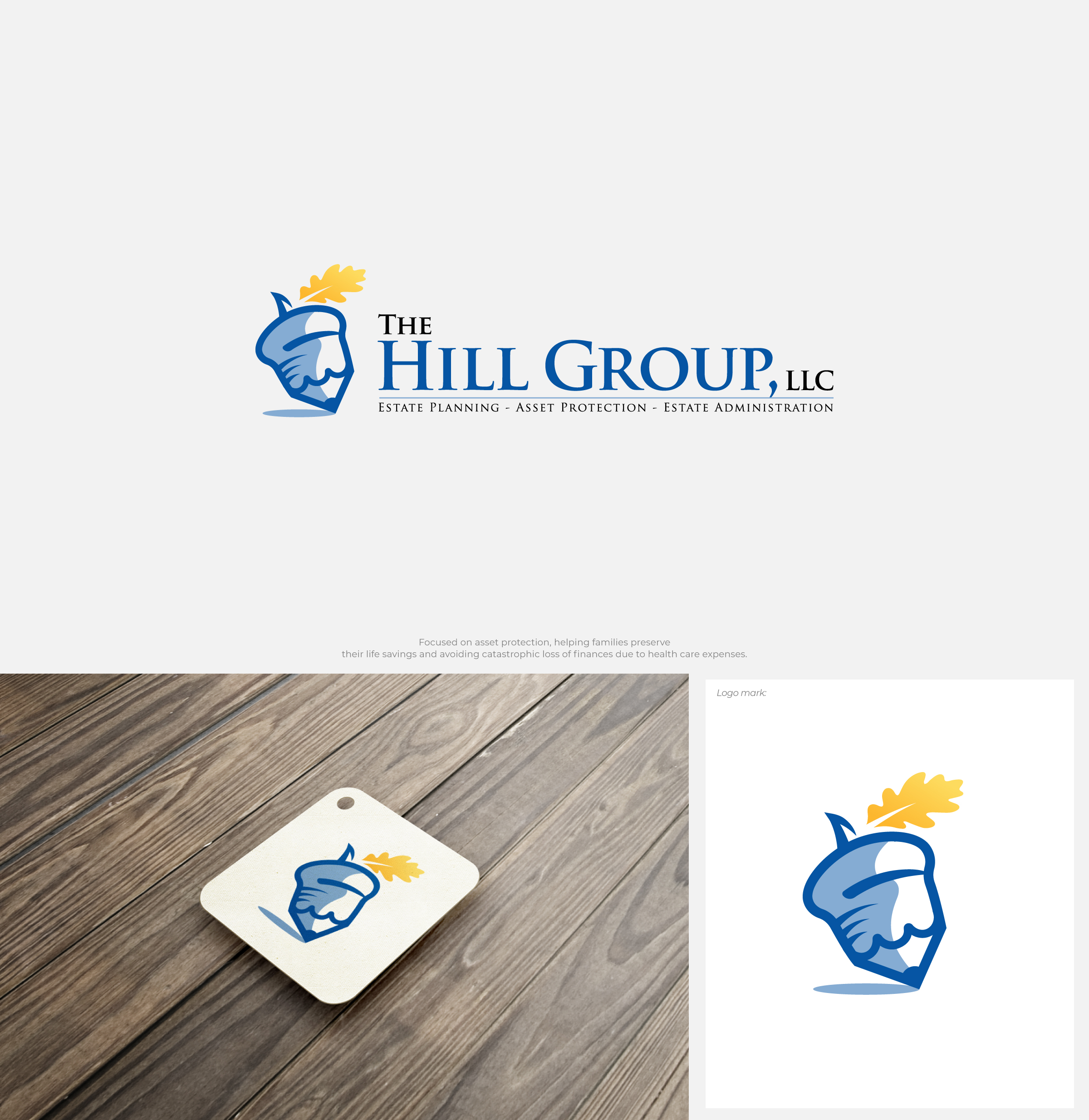 Logo Design by Zybs Graphics for The Hill Group, LLC | Design #26069677