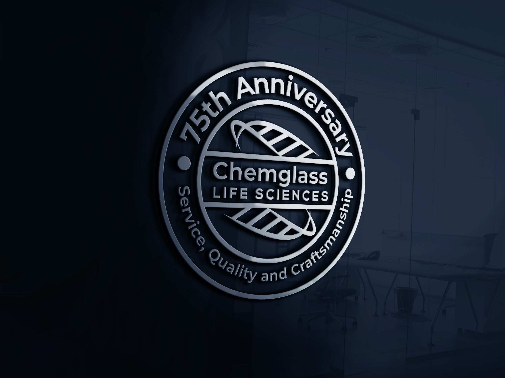 Logo Design by Anton. for Chemglass Life Sciences | Design #26170474