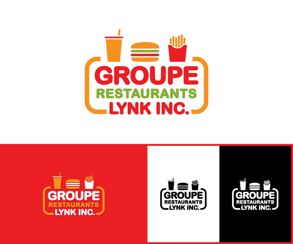 Diseño de Logo por MoonFeather para Groupe Restaurants Lynk inc. | Diseño #26056980