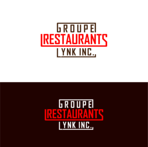 Logo-Design von Deziners Zone für Groupe Restaurants Lynk inc. | Design: #26058316
