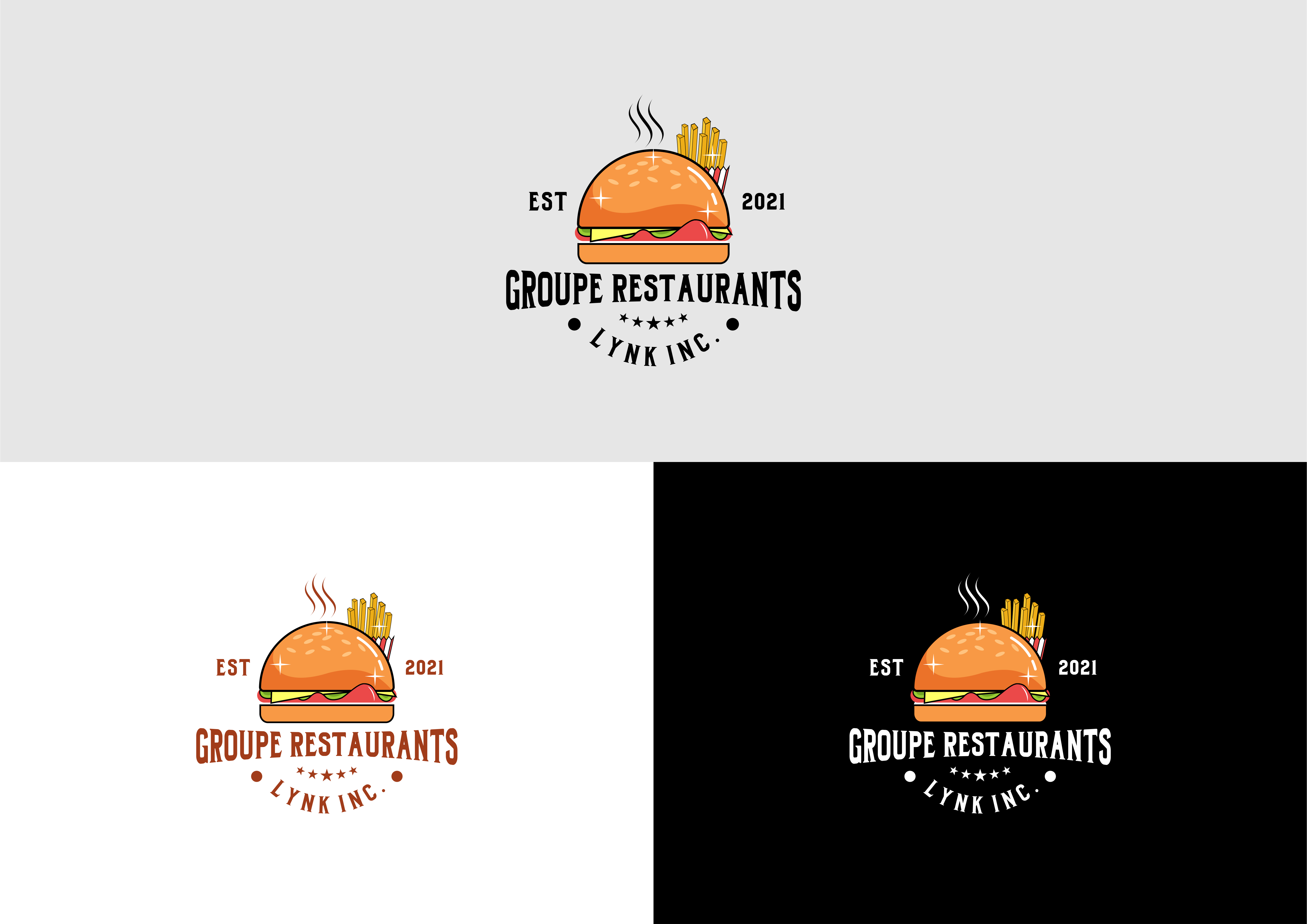 Logo-Design von graphics1 für Groupe Restaurants Lynk inc. | Design #26079508