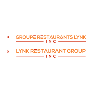 Logo-Design von manah bening für Groupe Restaurants Lynk inc. | Design: #26096305