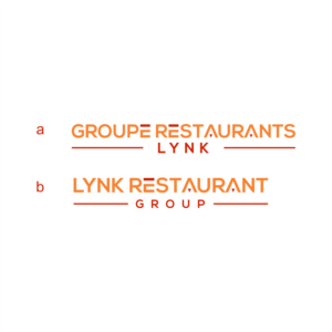Logo-Design von manah bening für Groupe Restaurants Lynk inc. | Design: #26097825