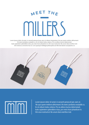 MTM or MTM FAM or Meet The Millers (see current logo attached) | Logo-Design von farady