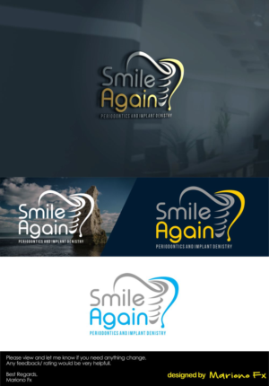 Smile Again Periodontics and Implant Denistry | Design de Logo par Mariono Fx
