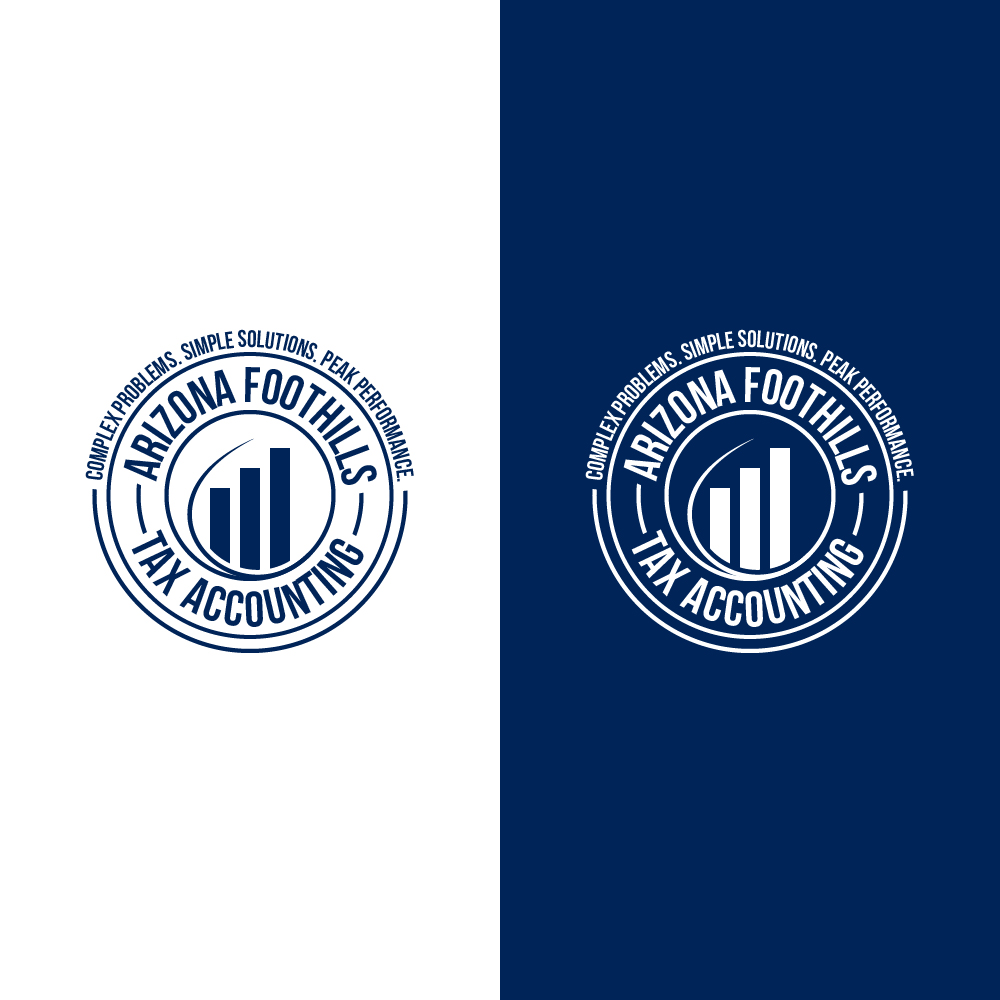 Diseño de Logo por DesignNXT para Arizona Foothills Tax Accounting | Diseño #26059433