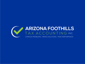 Diseño de Logo por R16 para Arizona Foothills Tax Accounting | Diseño: #26058495