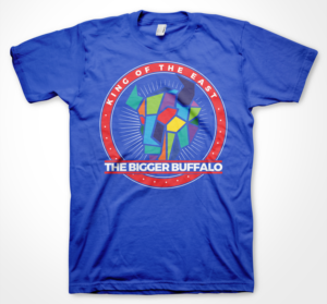 Buffalo Football Long Sleeve/T Shirt | T-Shirt-Design von badpixelarts