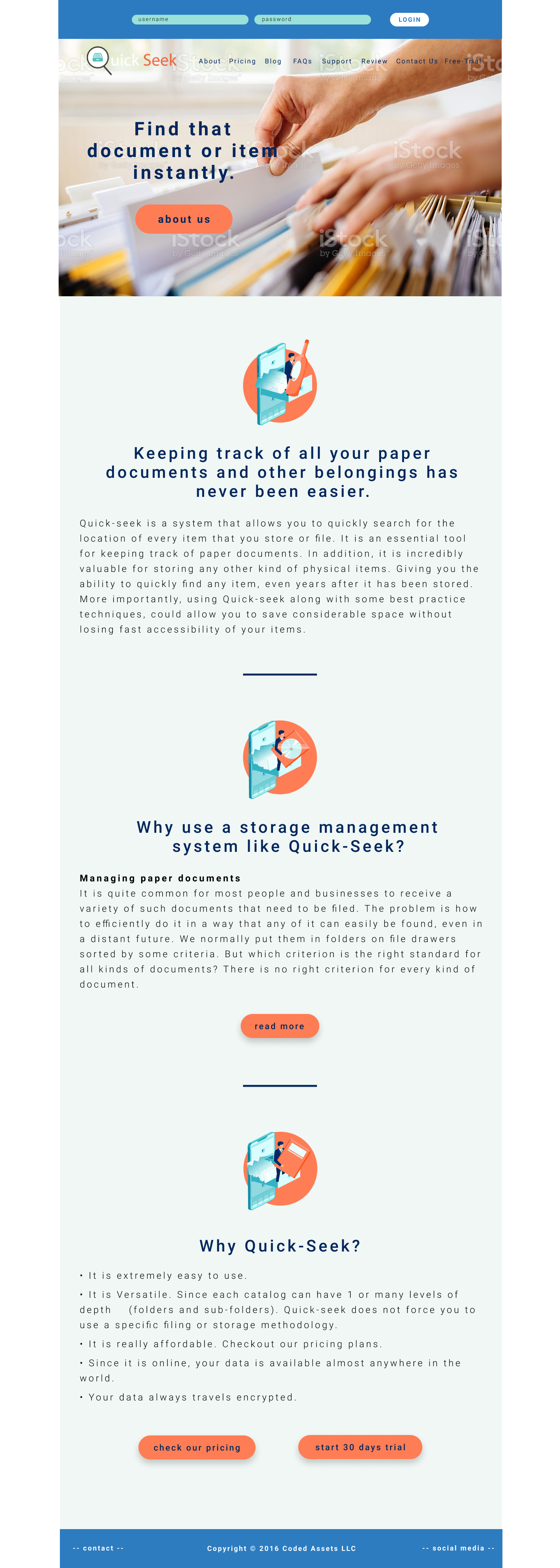 Web Design by Rizky Rahardian for Coded Assets LLC | Design #26087640