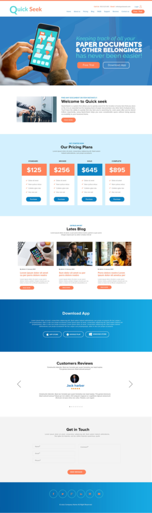 Web Design by chandrayaan.creative for Coded Assets LLC | Design: #26072316