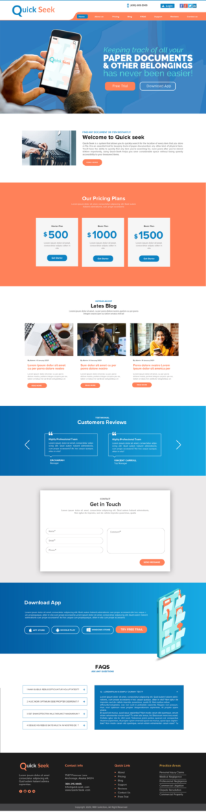 Web Design by chandrayaan.creative for Coded Assets LLC | Design: #26072675