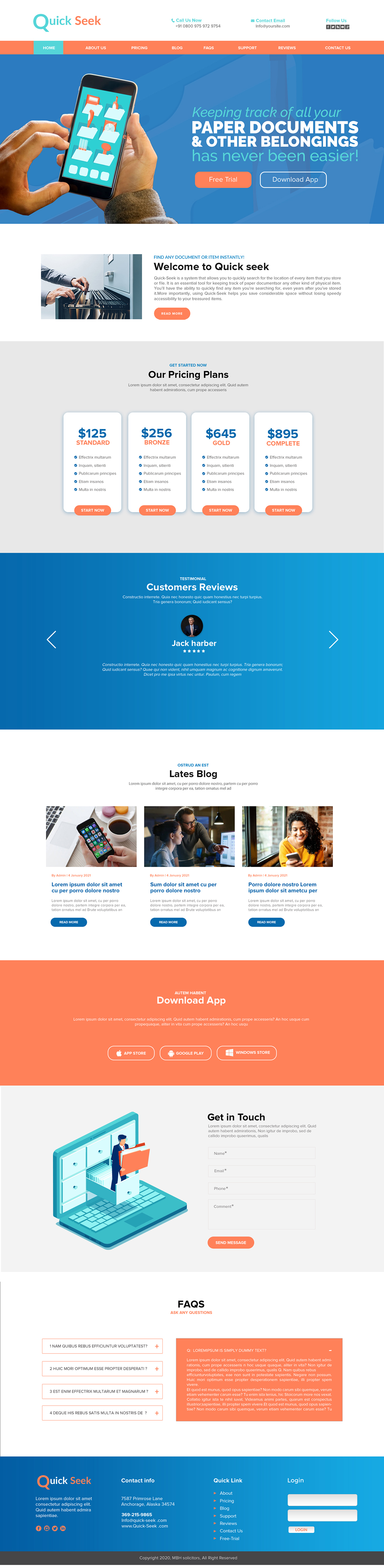 Web Design by chandrayaan.creative for Coded Assets LLC | Design #26073591