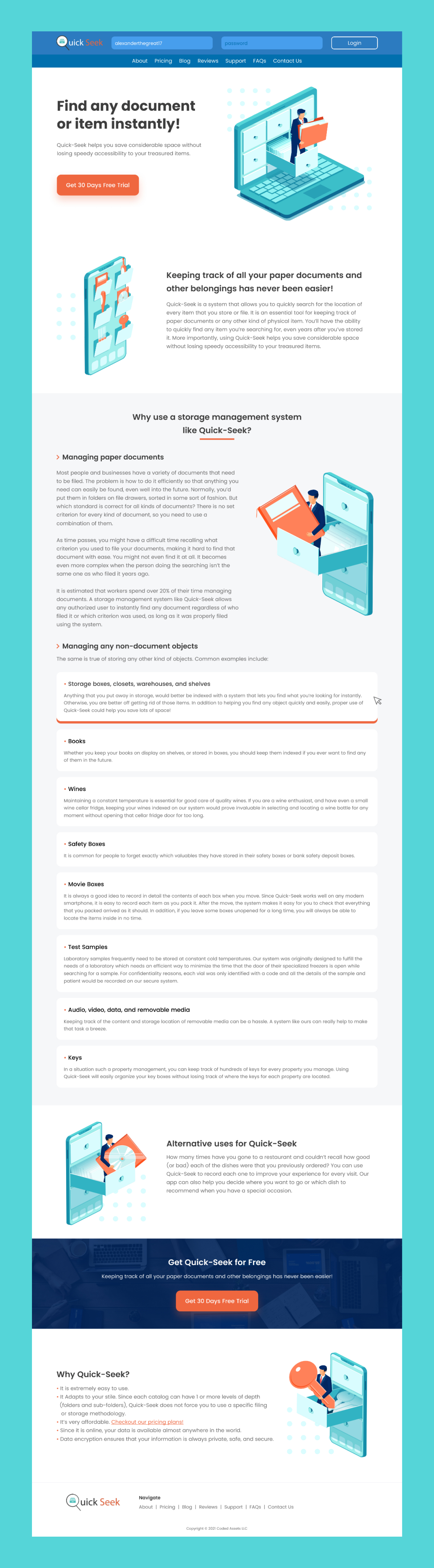 Web-Design von ARFA Design für Coded Assets LLC | Design #26076932