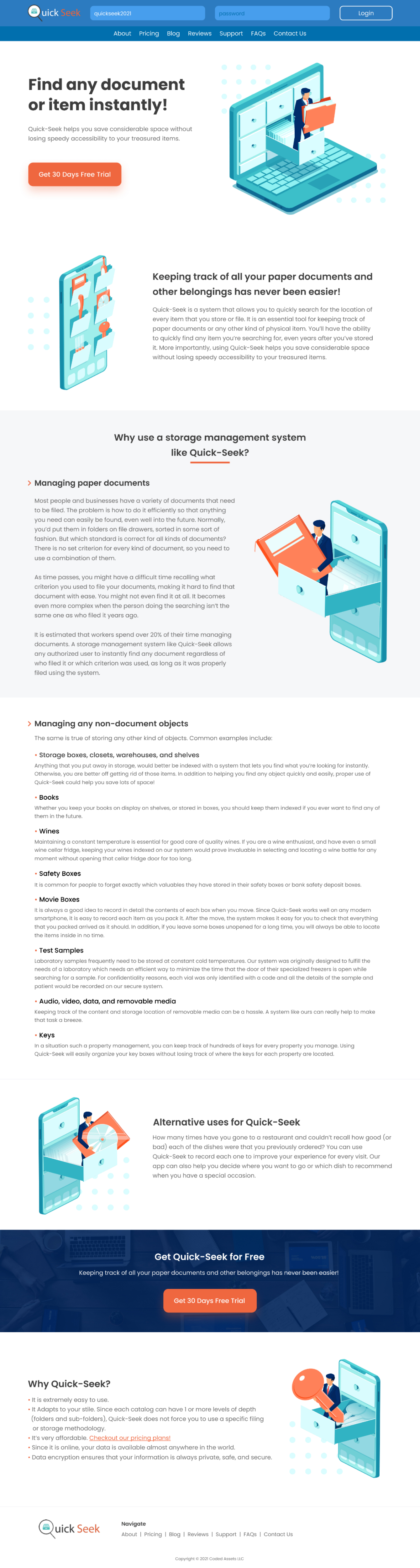 Web Design by ARFA Design for Coded Assets LLC | Design #26087647