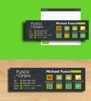 Various Design Assets for an Email Signature Template | Banner-Design von ecorokerz