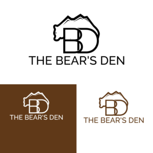 The Bear's Den | Logo Design by Jennifer©