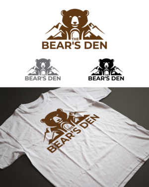 The Bear's Den | Logo Design by Graphic Bricks