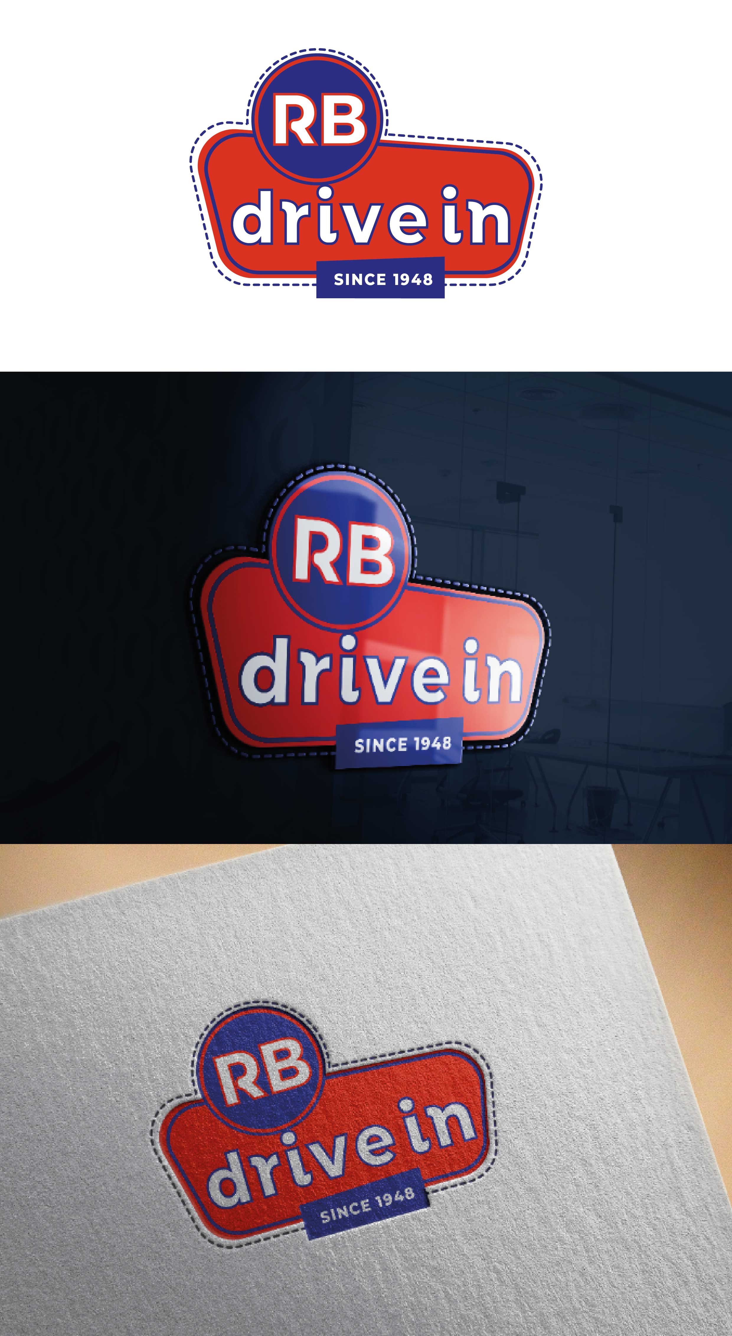 Diseño de Logo por Anton. para RB Drive In | Diseño #26060239
