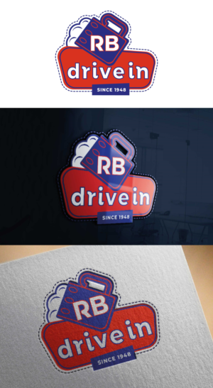 Logo Design by Anton for RB Drive In | Design #26082051