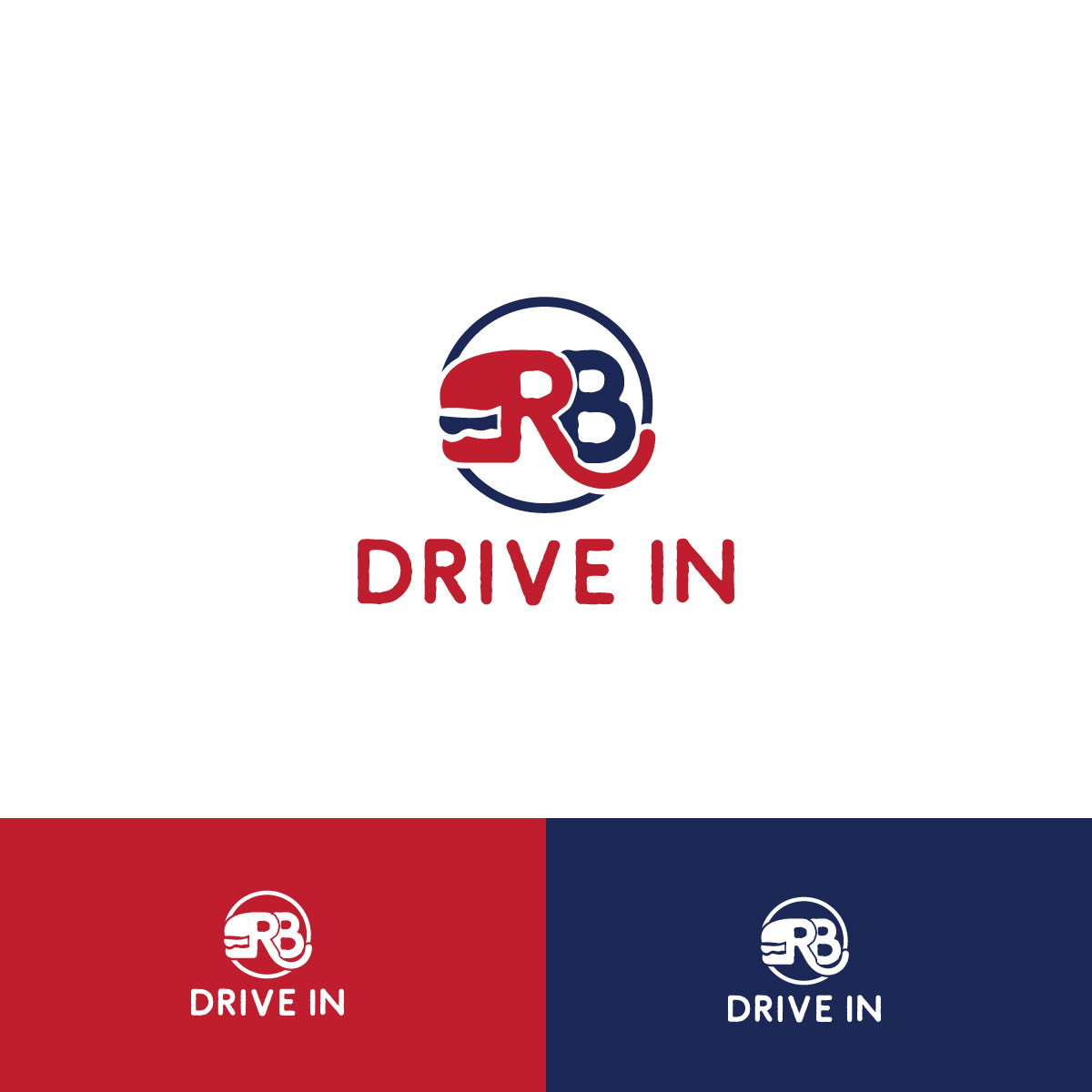 Diseño de Logo por Minimal Studio para RB Drive In | Diseño #26059129