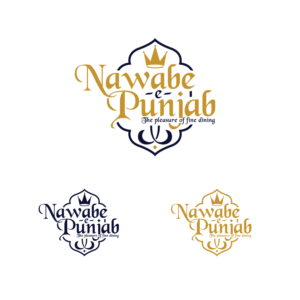 Nawabe-e-Punjab , with the slogan (The pleasure of ROYAL dining) | Diseño de Logo por Graphic Bricks