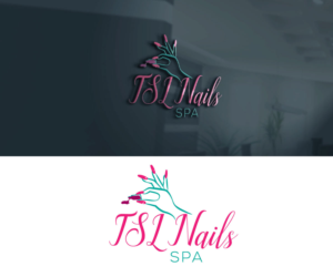 TSL Nails Spa | Logo Design by sekanul