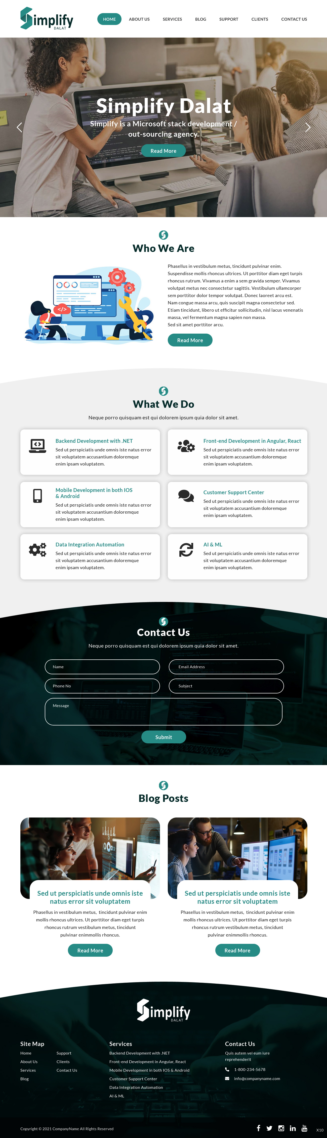 Web Design by pb for this project | Design #26068732