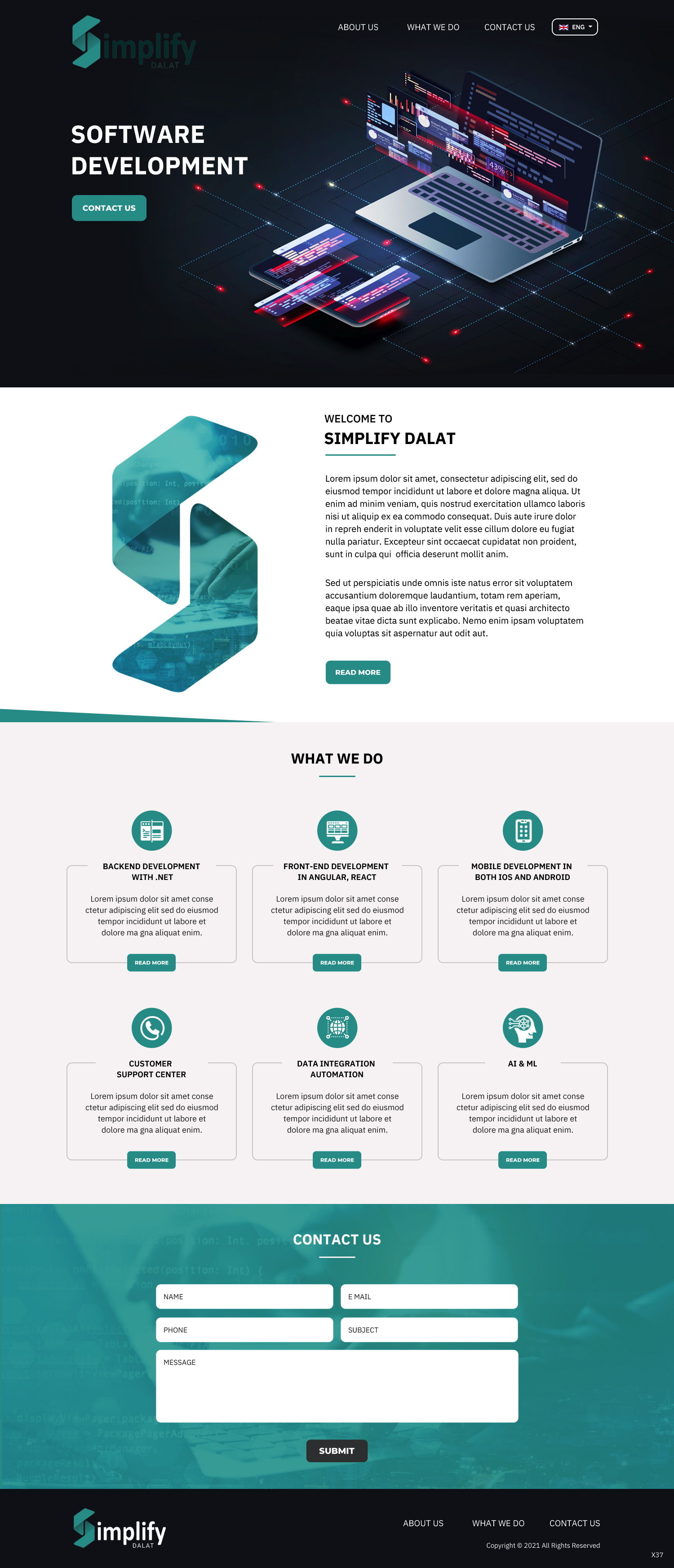 Web Design by pb for this project | Design #26068733