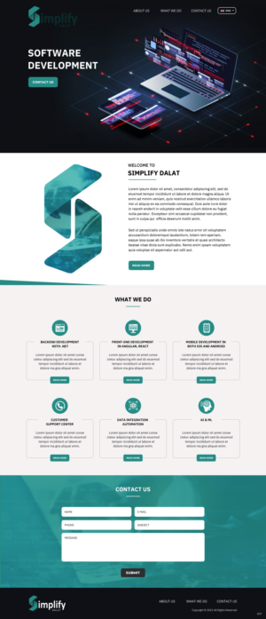 Web Design by pb for this project | Design: #26068733