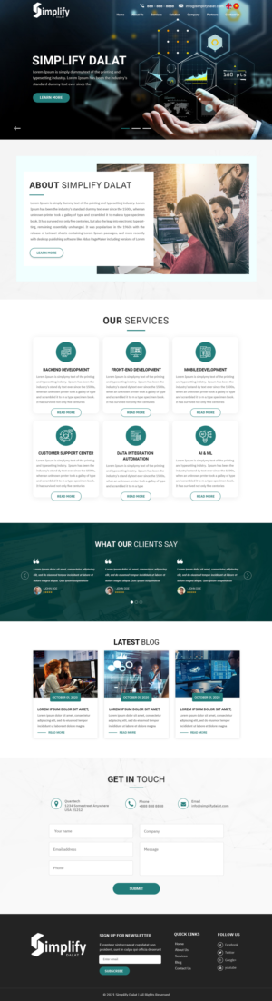 Web Design by Titan Eagle for this project | Design: #26071268