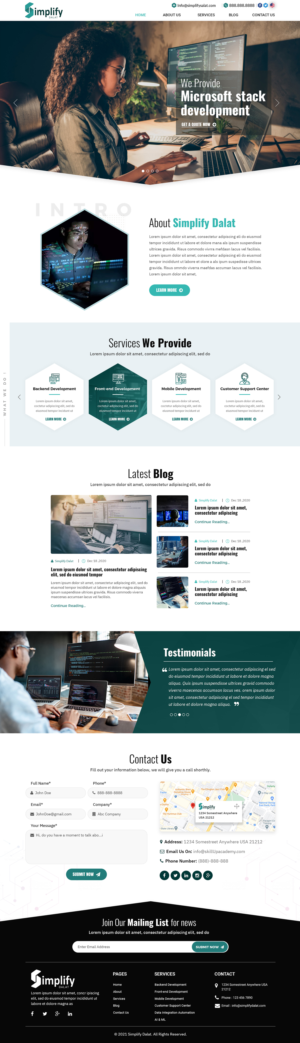 Website Design for Simplify Dalat | Web Design by Titan Eagle