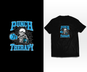 Punch Therapy Logo t shirt | T-Shirt-Design von Luniere Designs