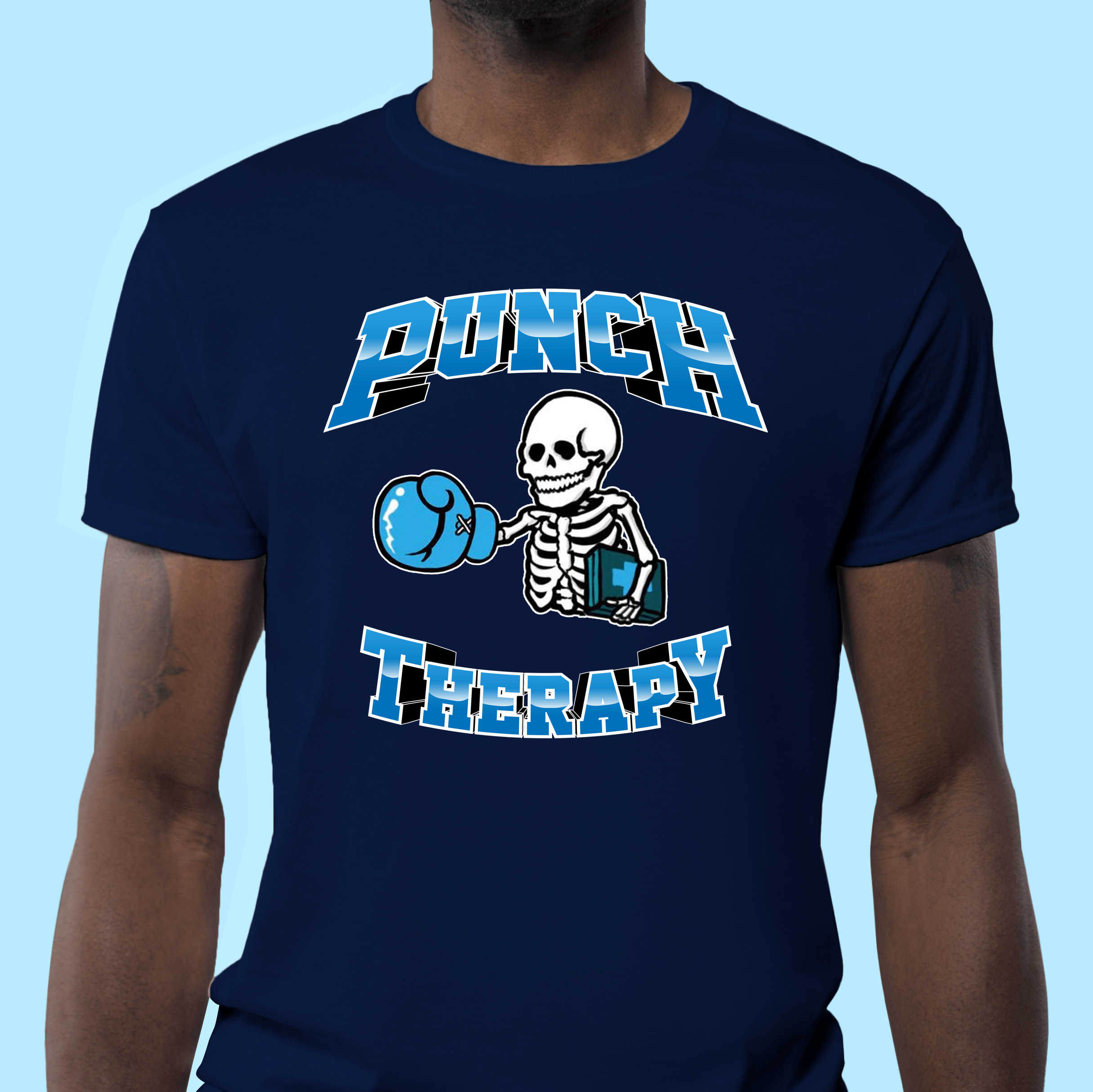 T-shirt Design by duskpro79 for Punch Therapy  | Design #26064381