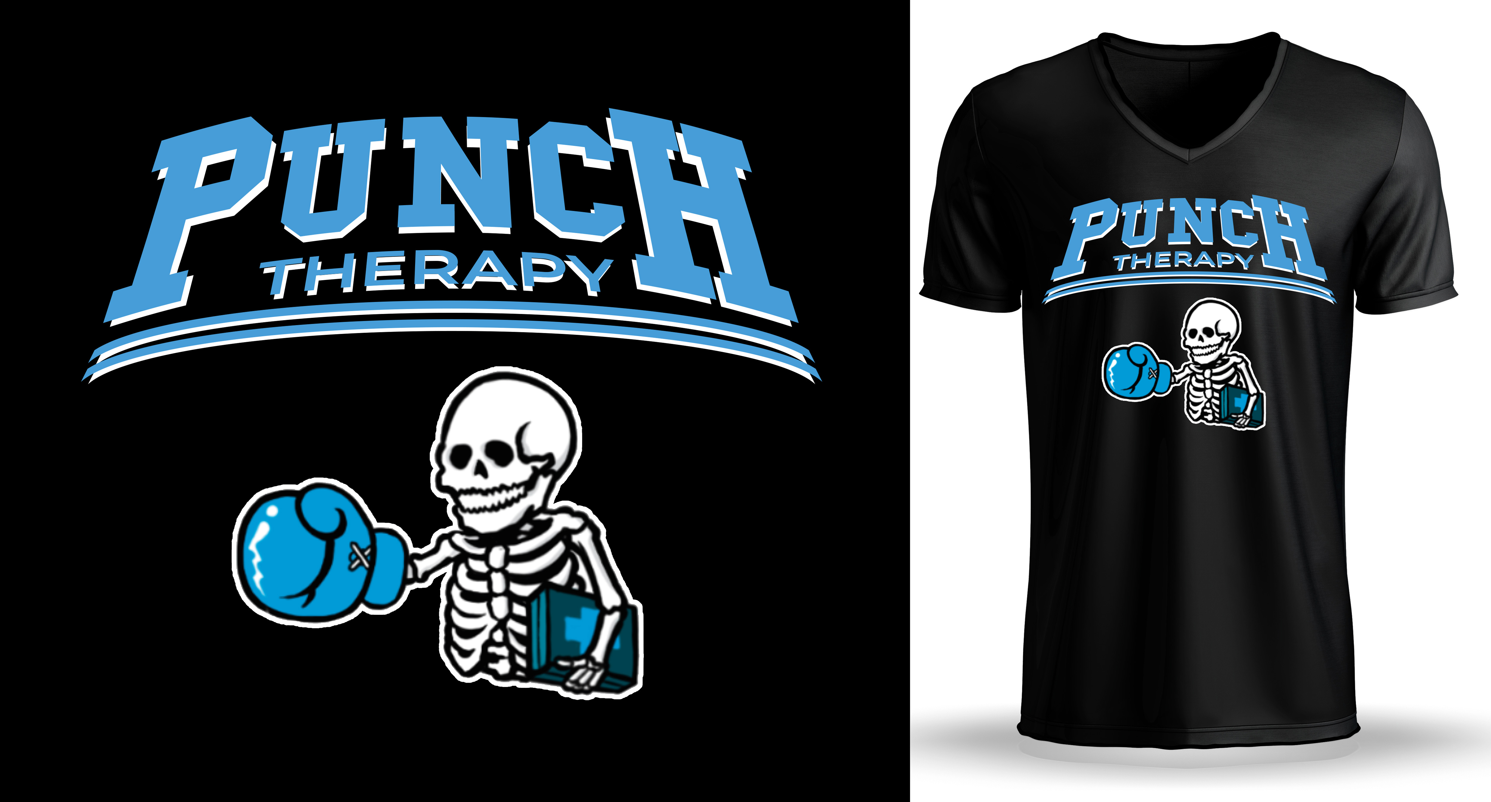 T-Shirt-Design von Al Pech für Punch Therapy  | Design #26068993